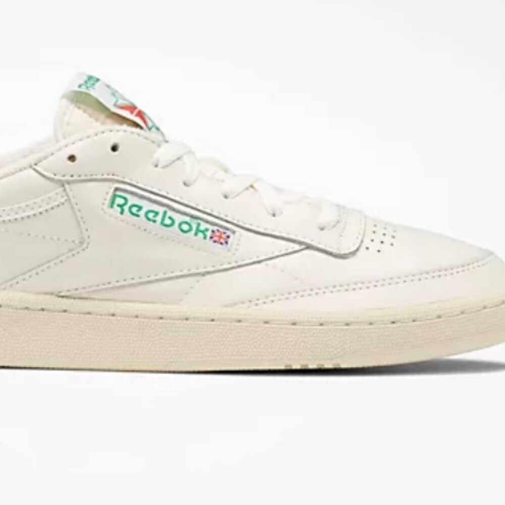 Reebok Club C 85 Vintage Chalk & Green Shoes